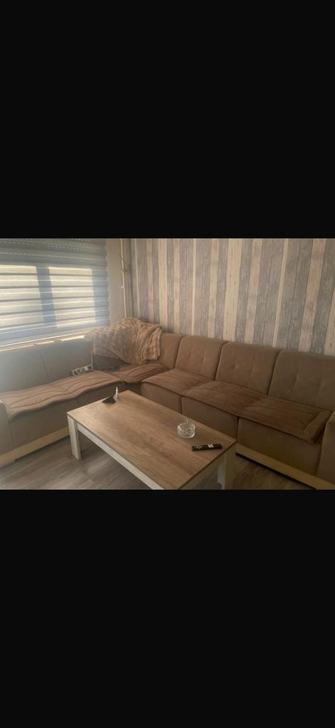 GRATIS!!!! Hoekzetel Taupe, Huis en Inrichting, Ophalen