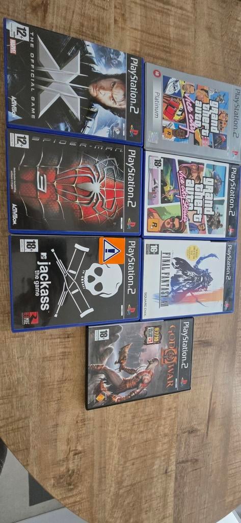 Jeux PS2, PS3 et Ps4 à vendre, Enlèvement