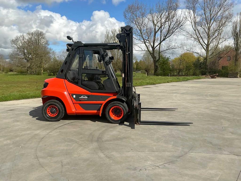 Linde H50D-03 2019 Carrier élévateur, Diesel, Chariot élévateur, Linde
