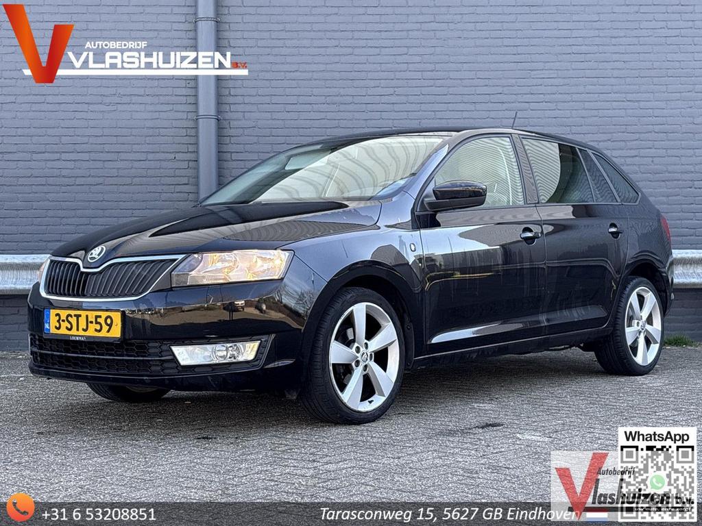 Skoda Rapid Spaceback 1.2 TSI Greentech Elegance Businesslin, Autos, Skoda, Beige, Entreprise, Boîte manuelle, Berline