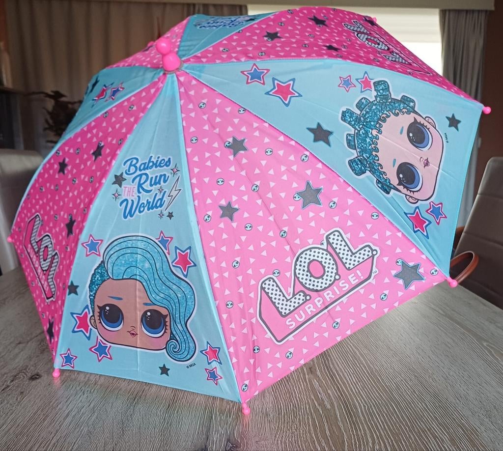 Paraplu LOL, Bijoux, Sacs & Beauté, Parapluies, Enlèvement ou Envoi, Comme neuf, Rose