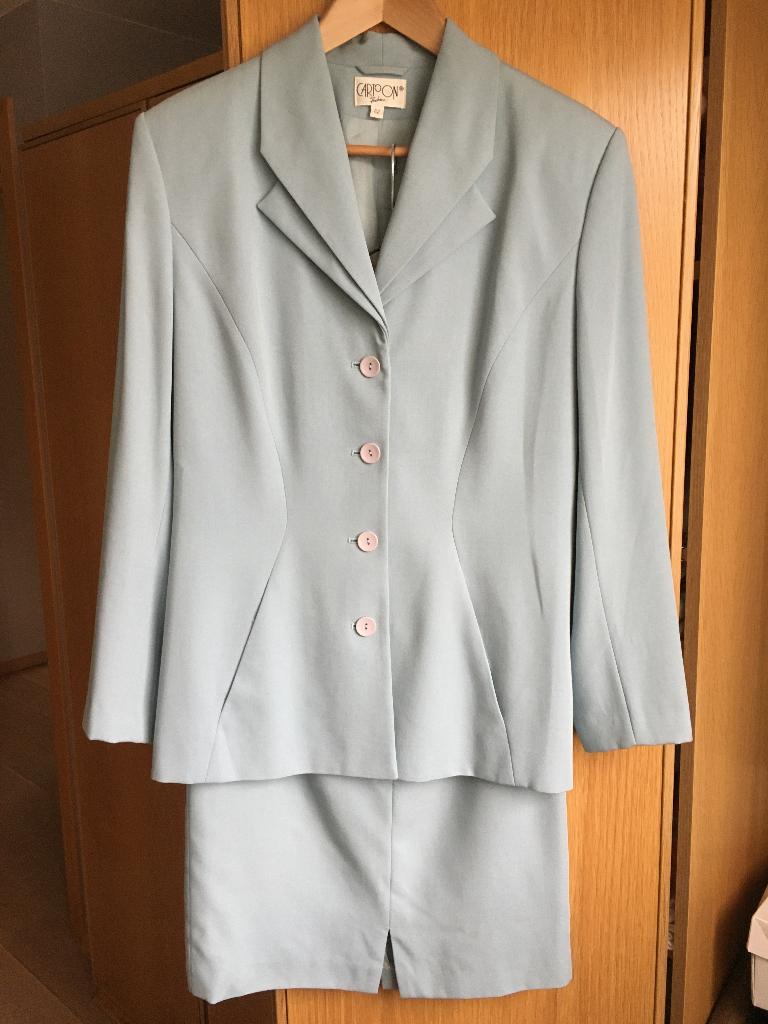 Kostuum Cartoon lichtblauw maat 40/42, Kleding | Dames, Maat 38/40 (M), Kostuum of Pak, Blauw, Cartoon