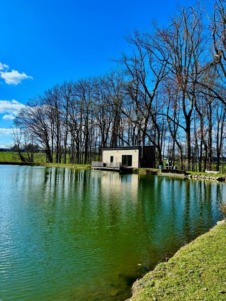 Logement insolite - Chalet avec étang - Possibilité de pêche, Vacances, Maisons de vacances | Belgique, Ardennes ou Luxembourg