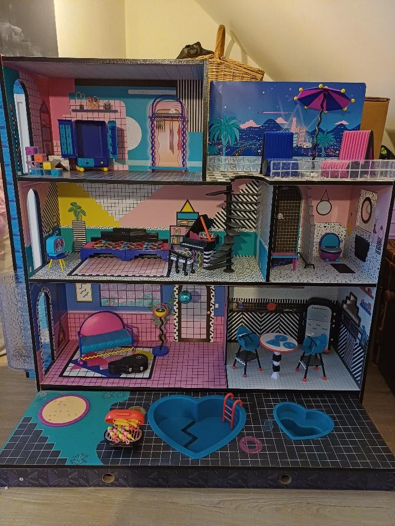 Maison de poupée LOL, Enlèvement, Utilisé, Maison de poupées