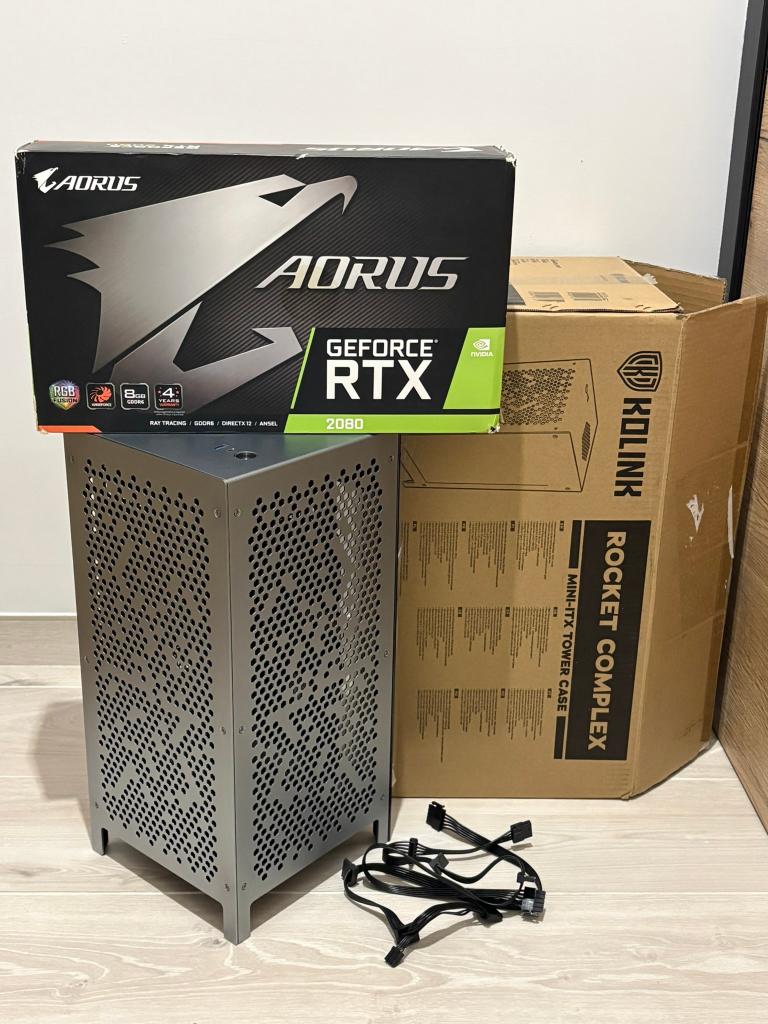 PC Gaming ITX Nvidia RTX2080, Ryzen 5, 16go, Nvme 512, AMD et NVIDIA, 4 Ghz ou plus, Enlèvement, Gaming