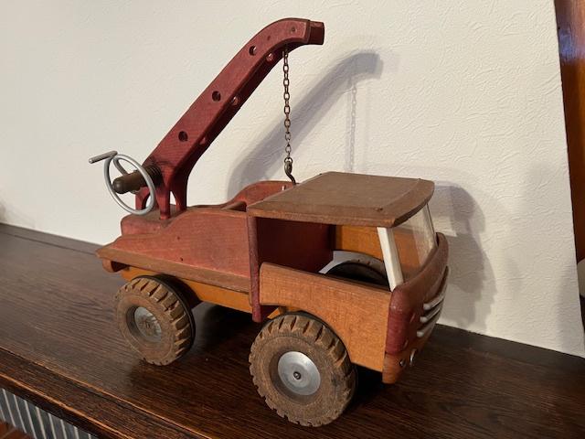 DEJOU - Camion dépanneuse en bois, Enlèvement