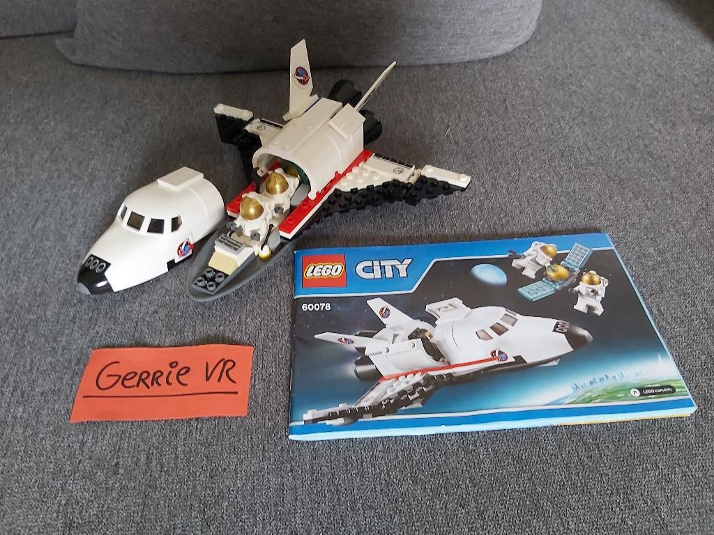 Lego City 60078 - Space Shuttle Hulpvoertuig, Ophalen of Verzenden, Gebruikt, Complete set, Lego