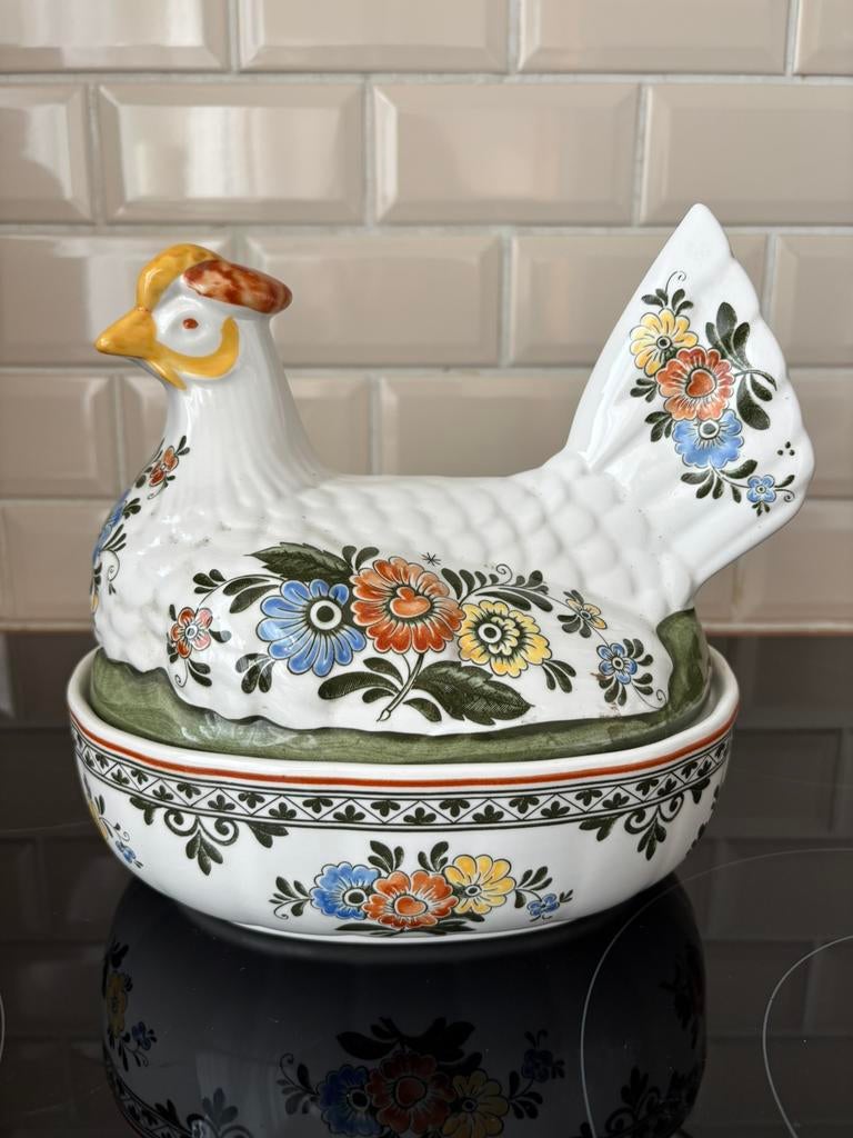 Villeroy et Boch - Poule, Enlèvement ou Envoi, Comme neuf, Autres styles, Récipient(s)