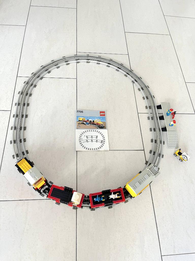 LEGO trein -  7735 Goederentrein, Ophalen of Verzenden, Gebruikt, Complete set, Lego