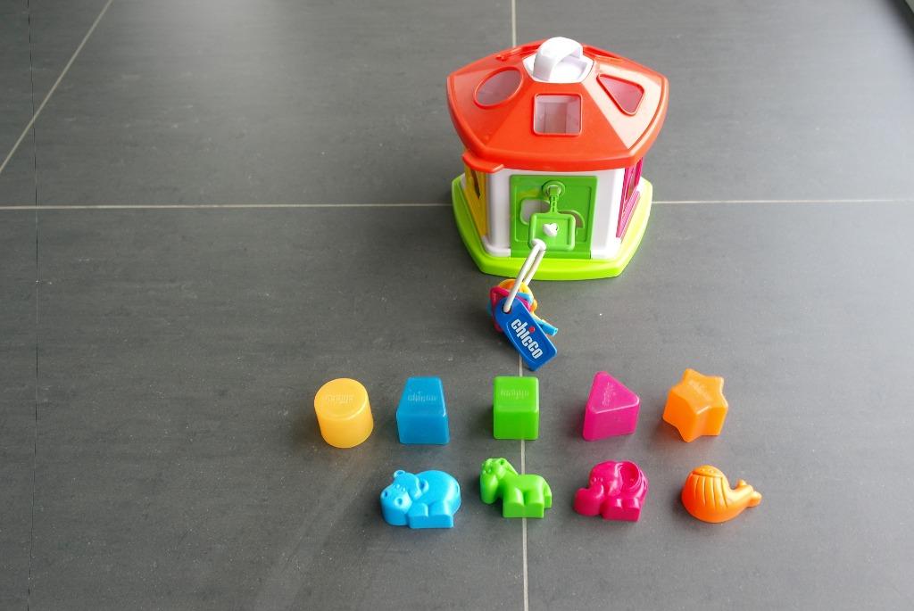 maison des formes chicco avec clefs, Enlèvement ou Envoi, Utilisé