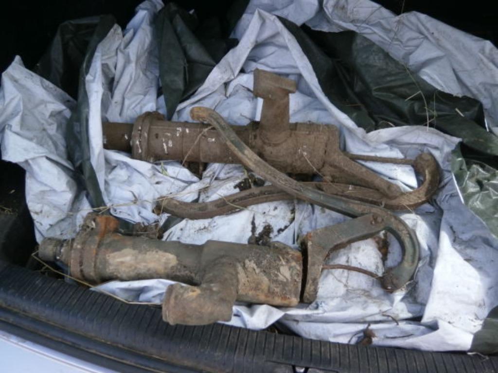 waterpompen, Ophalen, Gebruikt, Handmatig, Bronpomp