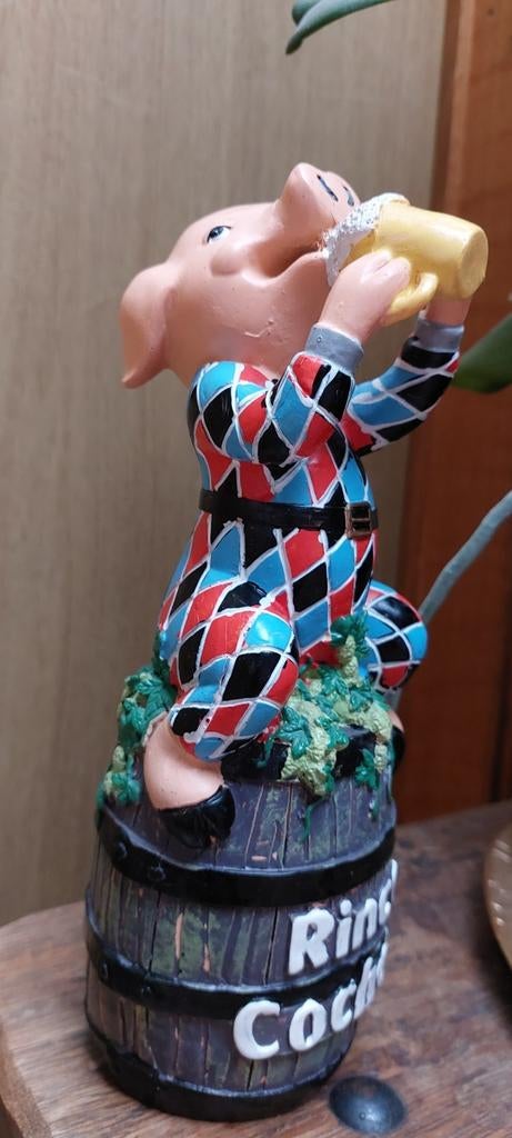 Pièce de collection : Figurine pub Rince cochon marque de bi, Collections, Enlèvement ou Envoi, Neuf, Autres types, Autres marques