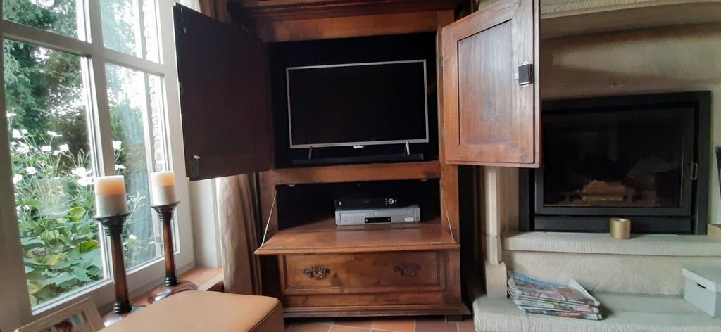 ‼️Magnifique MASSIF PLEIN DE CHÊNES ‼️meuble tv et ou bar, Enlèvement ou Envoi, Comme neuf