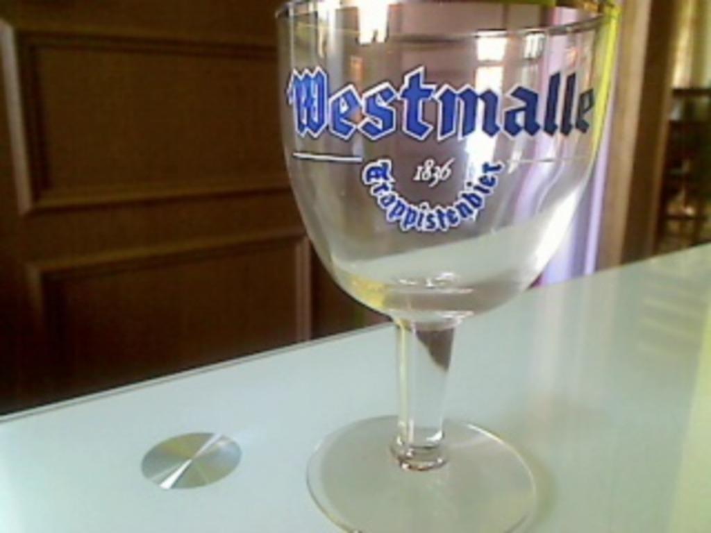 Ancien verre Westmalle, Collections, Enlèvement ou Envoi, Neuf, Verre à bière