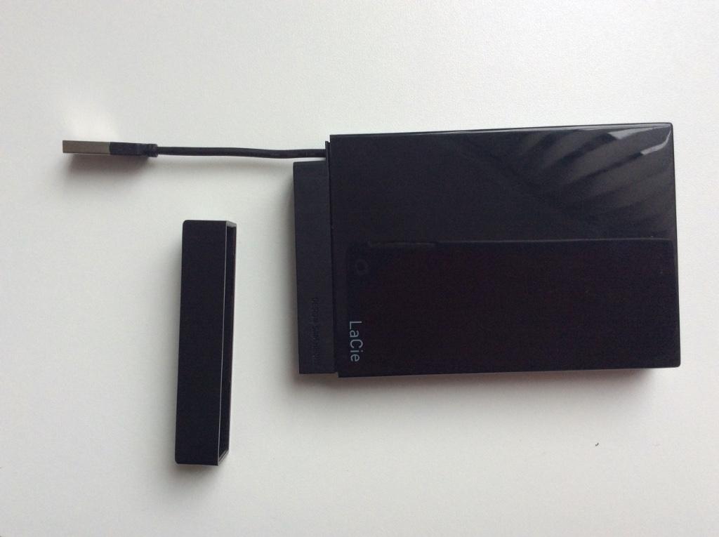 Disque dur externe LaCie 500go design Sam Hecht, Computers en Software, Harde schijven, Gebruikt, LaCie, Ophalen of Verzenden