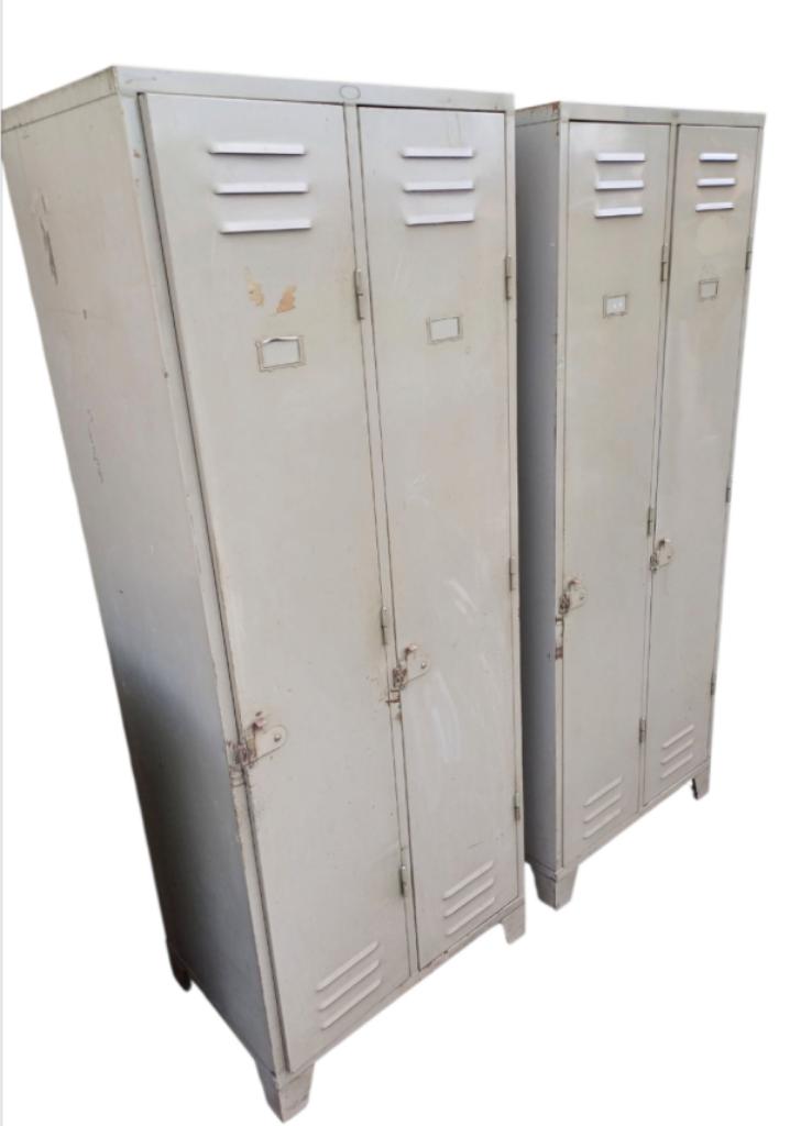 Armoire / vestiaire de rangement en métal, Maison & Meubles, Armoires | Casiers, Enlèvement, Comme neuf