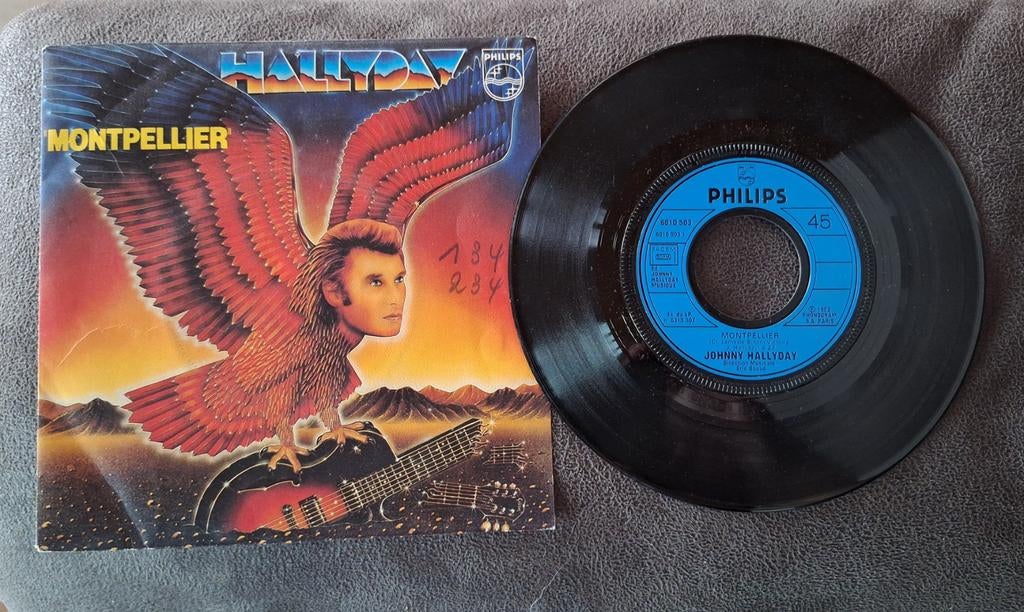 Vinyle 45 tours Johnny Hallyday, Enlèvement