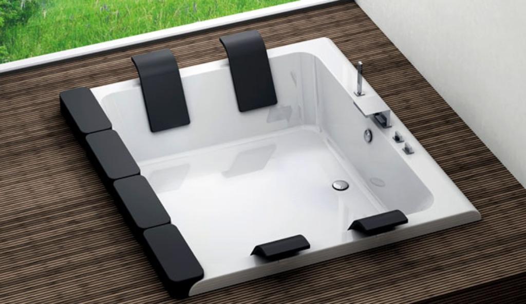 Baignoire luxueuse XXL acrylique blanc, Maison & Meubles, Enlèvement, Neuf