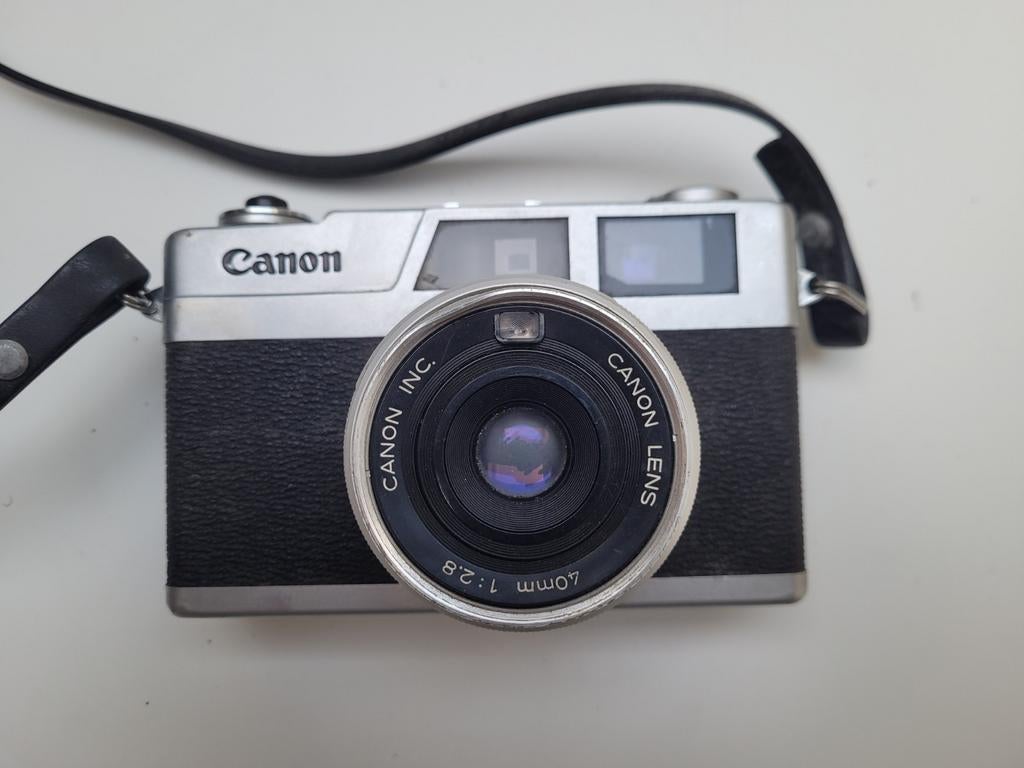 Canon canonet 28, Audio, Tv en Foto, Fotocamera's Analoog, Ophalen of Verzenden, Zo goed als nieuw, Canon