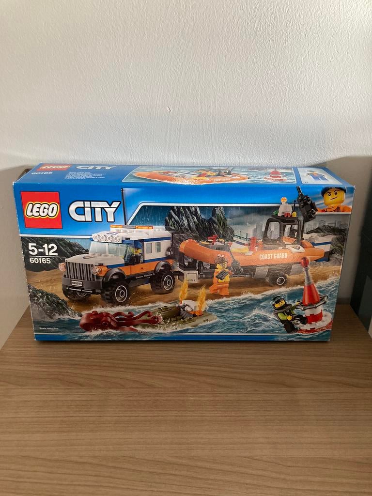 Lego City 4x4 reddingsvoertuig -nr 60165, Ophalen of Verzenden, Zo goed als nieuw