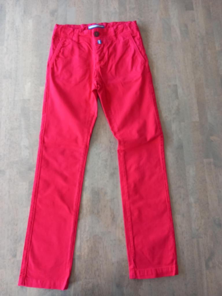 rode lange broek maat 140 scapa sports, Pantalon, Garçon, Enlèvement ou Envoi, Comme neuf
