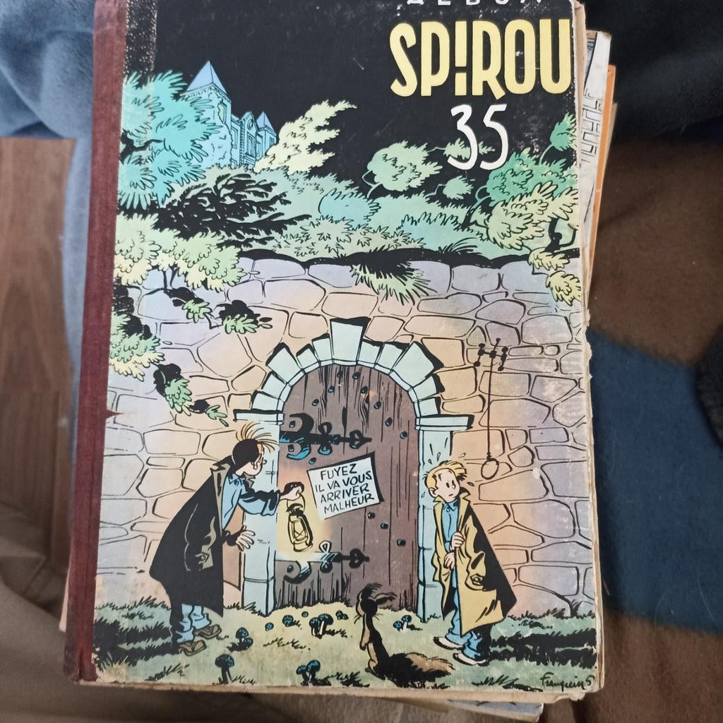 5 albums du "Journal de Spirou", Enlèvement, Utilisé