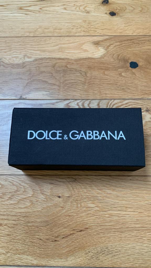 Doos Dolce & Gabbana, Handtassen en Accessoires, Zonnebrillen en Brillen | Dames, Zonnebril, Zwart, Nieuw, Ophalen of Verzenden