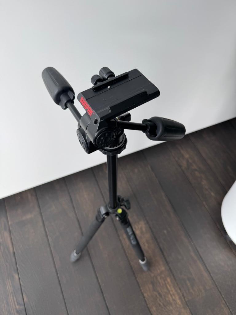 Statief driepoot Sunpak, Audio, Tv en Foto, Ophalen, Zo goed als nieuw, 150 tot 175 cm, Driepoot