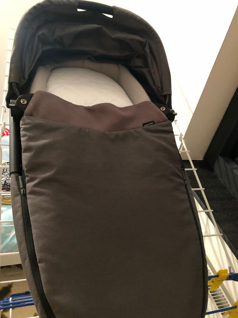 Maxi cosy Kinderwagen met buggy ên voetenzak, Kinderen en Baby's, Kinderwagens en Combinaties, Ophalen, Zo goed als nieuw, Kinderwagen