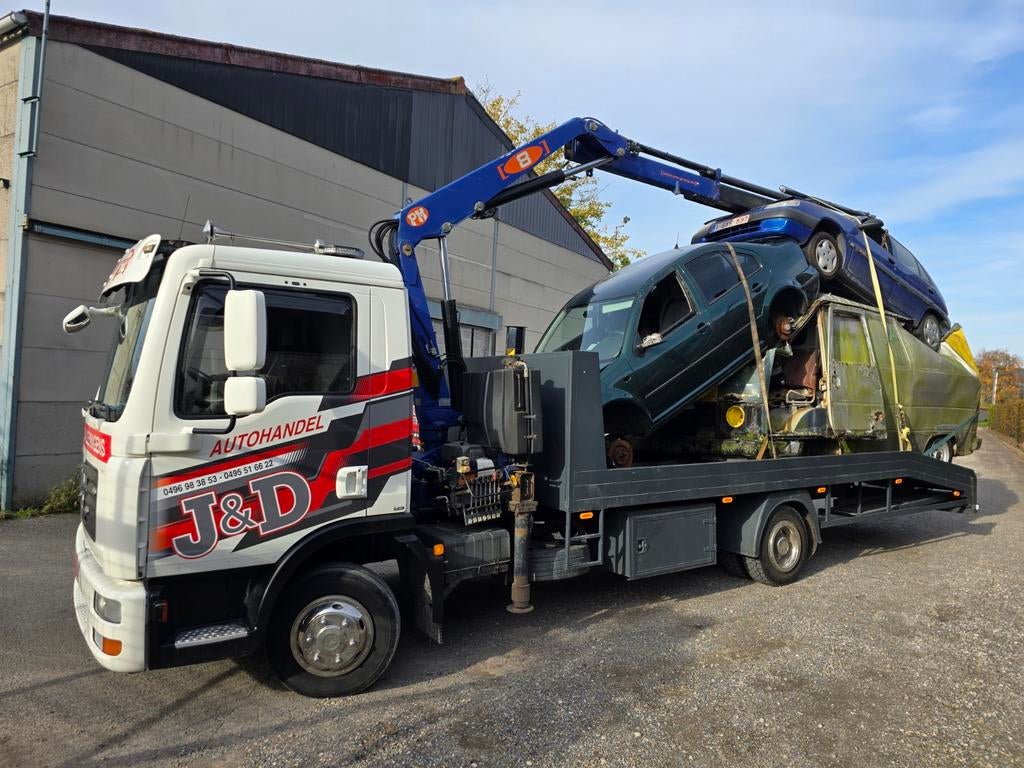 Opkoop oud ijzer & autowrakken, Ophalen of Verzenden, IJzer