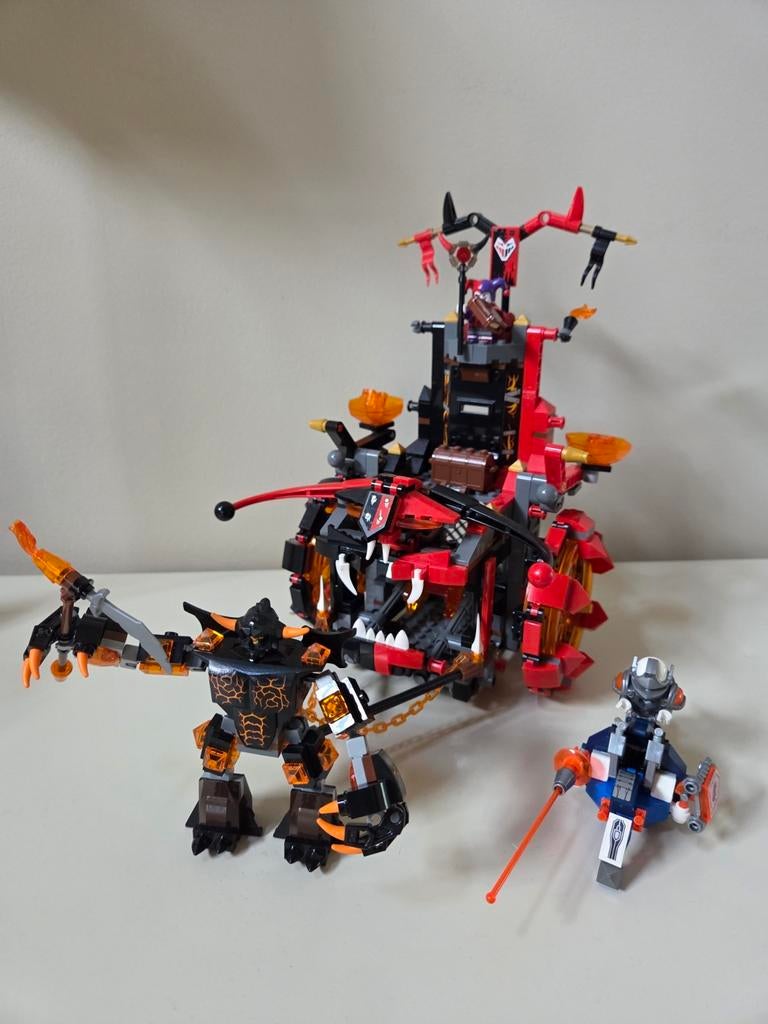 Lego 70316 - nexo knights - jestro's evil mobile, Kinderen en Baby's, Speelgoed | Duplo en Lego, Zo goed als nieuw, Lego, Complete set