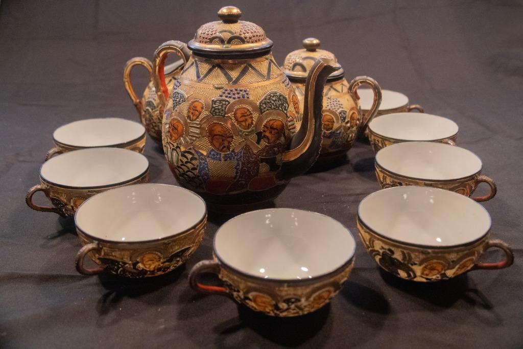 Service à thé chinois, Antiquités & Art, Antiquités | Meubles | Tables, Enlèvement