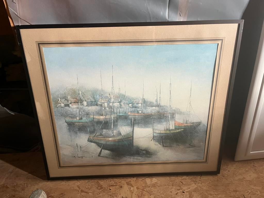 Lithografie Mangeri 1977, Ophalen