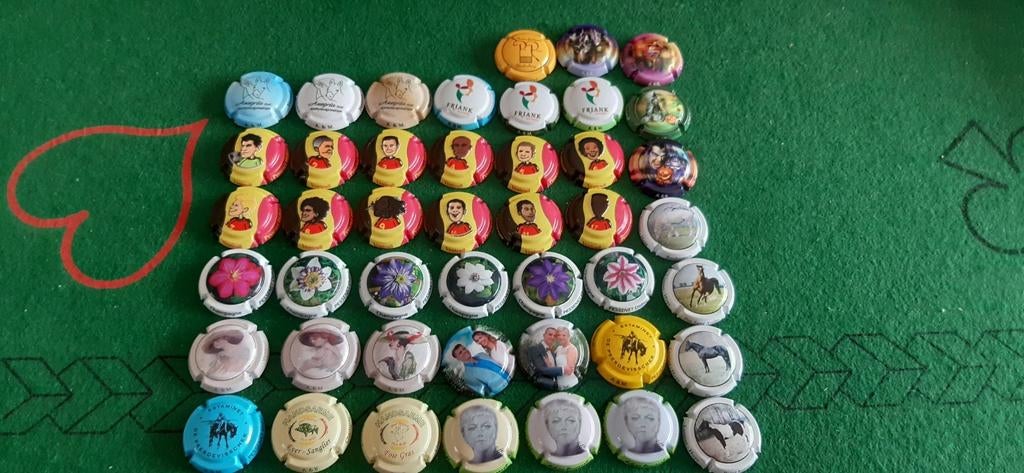 45 gélules belges, lot 1, Enlèvement ou Envoi, Comme neuf