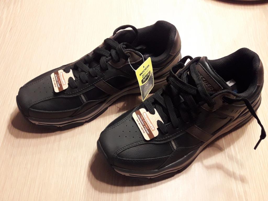 Chaussures en cuir Skechers taille 41, Vêtements | Hommes, Chaussures, Neuf, Chaussures à lacets, Noir, Enlèvement ou Envoi