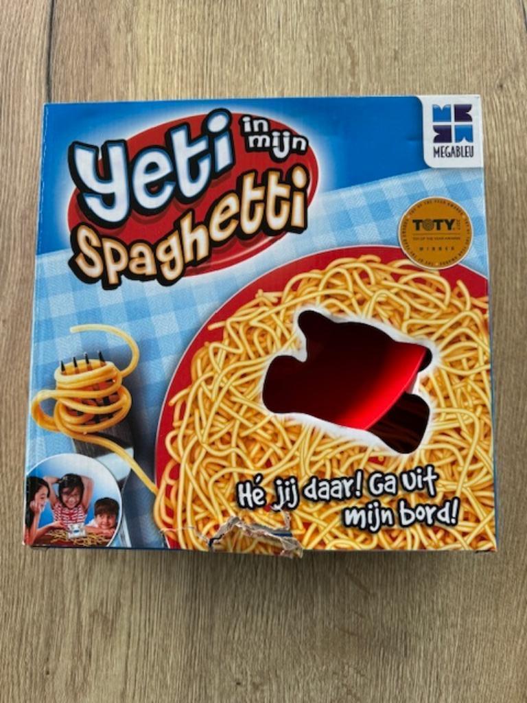 Gezelschapsspel - Yeti in mijn spaghetti, Een of twee spelers, Ophalen, Zo goed als nieuw, Megableu