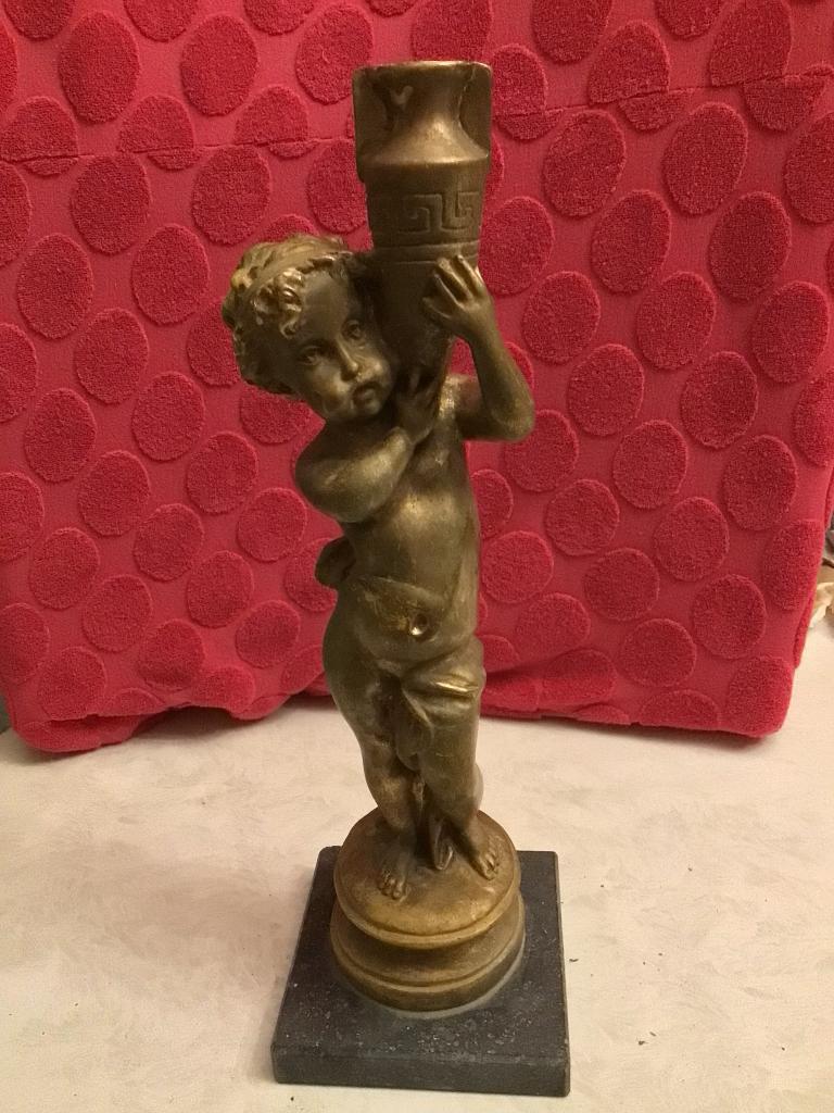 Oud beeld engel Griekse amfoor, Ophalen of Verzenden