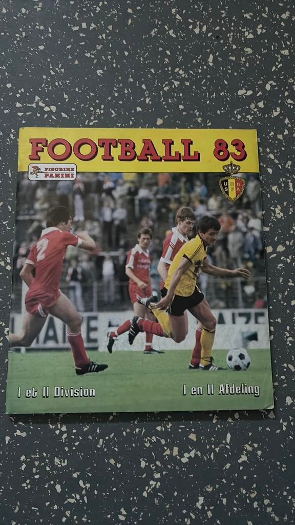 Panini album excellente conditie football 83, Enlèvement ou Envoi, Comme neuf