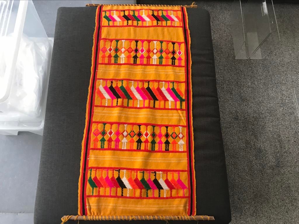 Etnisch wandtapijtje, Ophalen of Verzenden