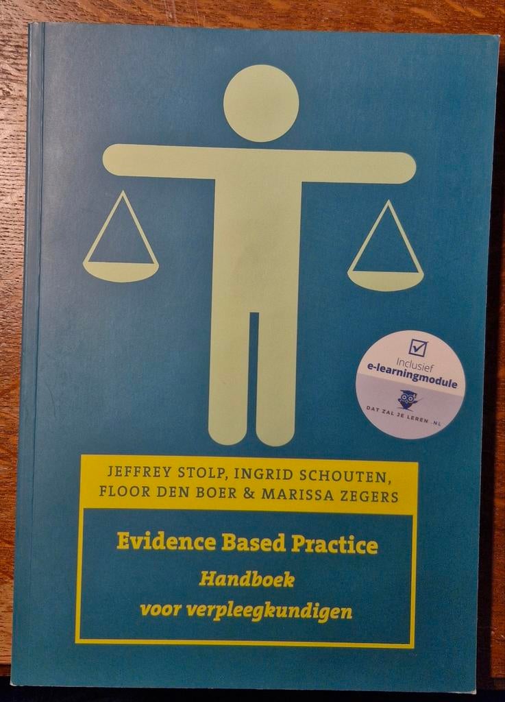 Mariska Zegers - Evidence based practice, Livres, Livres scolaires, Néerlandais, Envoi