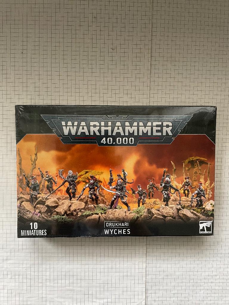 Boîte de Wyches/Cérastes Drukhari/Eldars Noirs neuve W40K, Hobby en Vrije tijd, Wargaming, Nieuw, Warhammer 40000, Figuurtje(s)