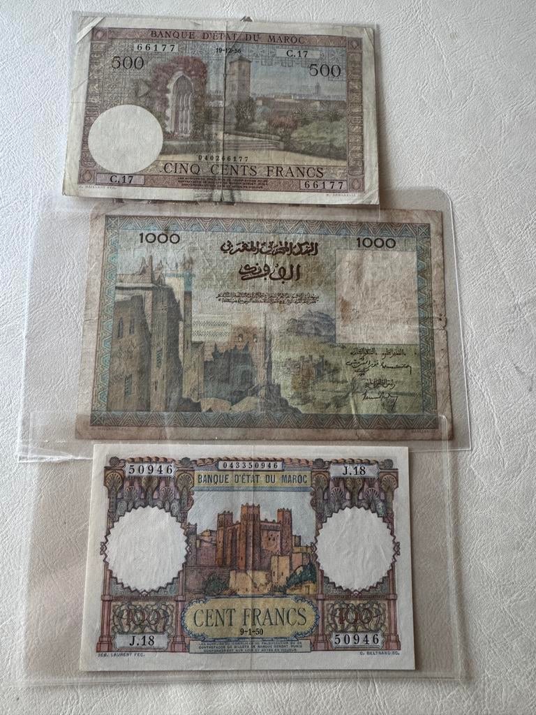 Billes de banque Maroc, Enlèvement