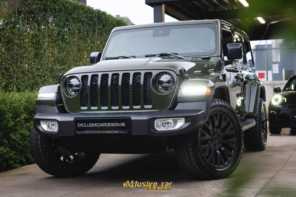 Jeep Wrangler 4xe PHEV Sahara, Autos, Jeep, Entreprise, Wrangler, 4x4, ABS, Régulateur de distance, Airbags, Air conditionné, Android Auto