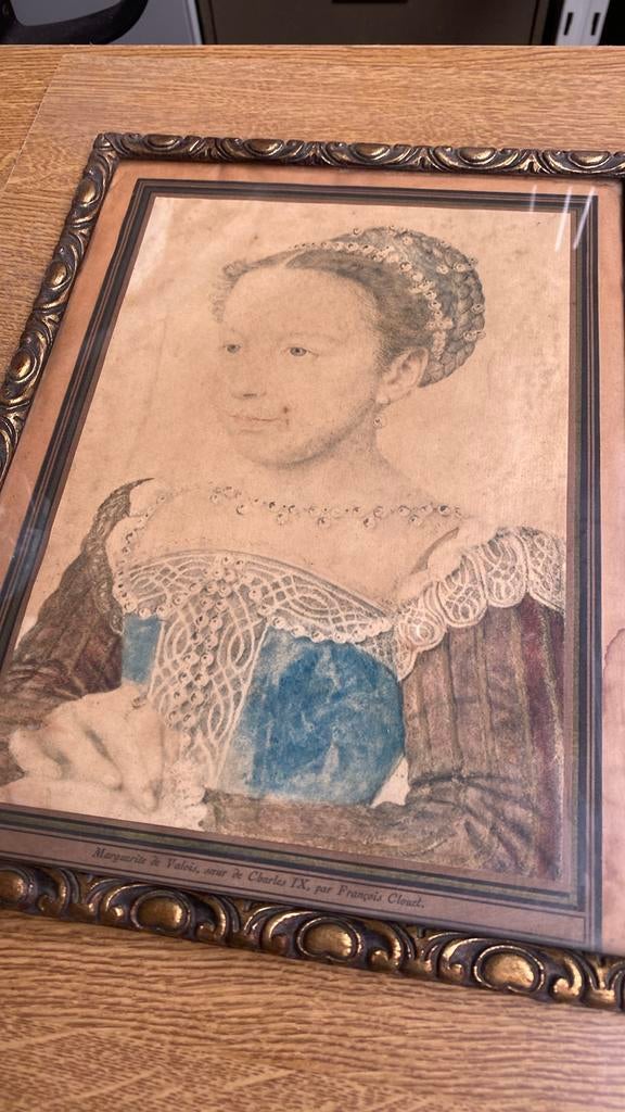 Marguerite a voilois francois clouet, Antiek en Kunst, Ophalen