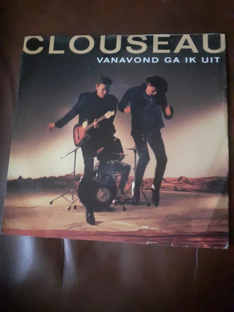 45T Clouseau ; Vanavond ga ik uit (Belpop), Ophalen of Verzenden