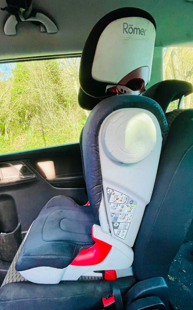 Römer Kidfix XP SICT groupe 2/3, Enfants & Bébés, Sièges auto, Utilisé, Romer, 15 à 36 kg, Ceinture de sécurité ou Isofix, Dossier amovible