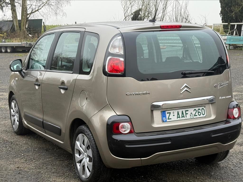 Citroën C3 Picasso 1.4i 70kw, Auto's, Citroën, Voorwielaandrijving, Euro 5, Stof, Zwart