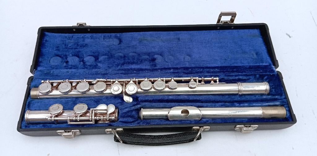 Flûte GEMEINHARDT ancienne en métal argenté 2SP, Musique & Instruments, Instruments à vent | Flûtes traversières & Piccolos, Utilisé