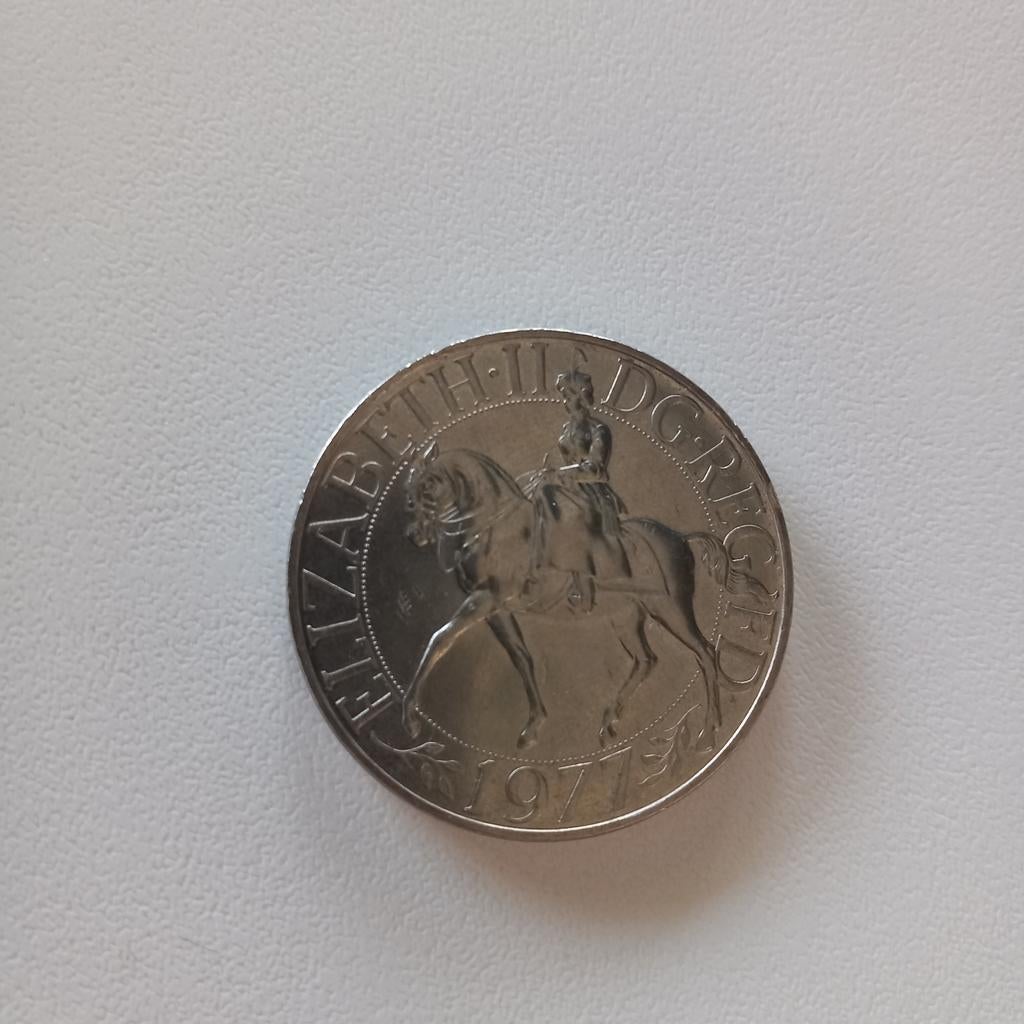 25 New Pence, jubilé d'argent d'Elizabeth II, Enlèvement ou Envoi