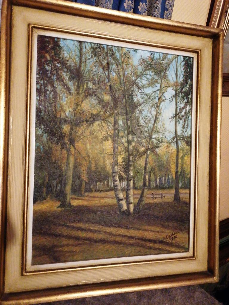 Astridpark Kortrijk schilderij Cottem, Envoi